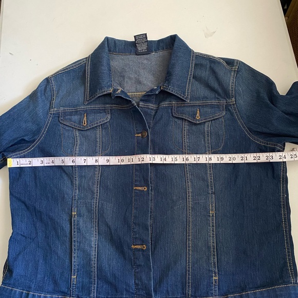 Faded Glory Dark Blue Jean Jacket - Picture 3 of 6